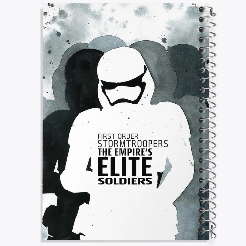 دفتر مشق 100 برگ خندالو طرح جنگ ستارگان (Star Wars) کد F11373