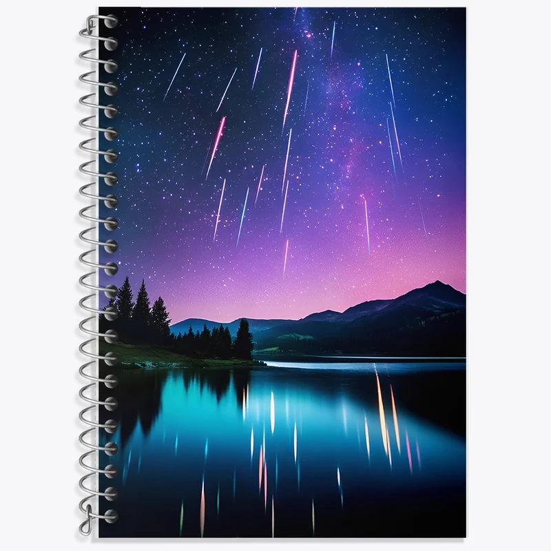 دفتر نت موسیقی 50 برگ خندالو طرح شفق قطبی کد F12114