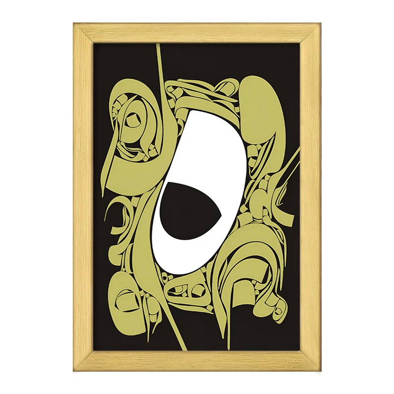 تابلو خندالو طرح تایپوگرافی کد F10798