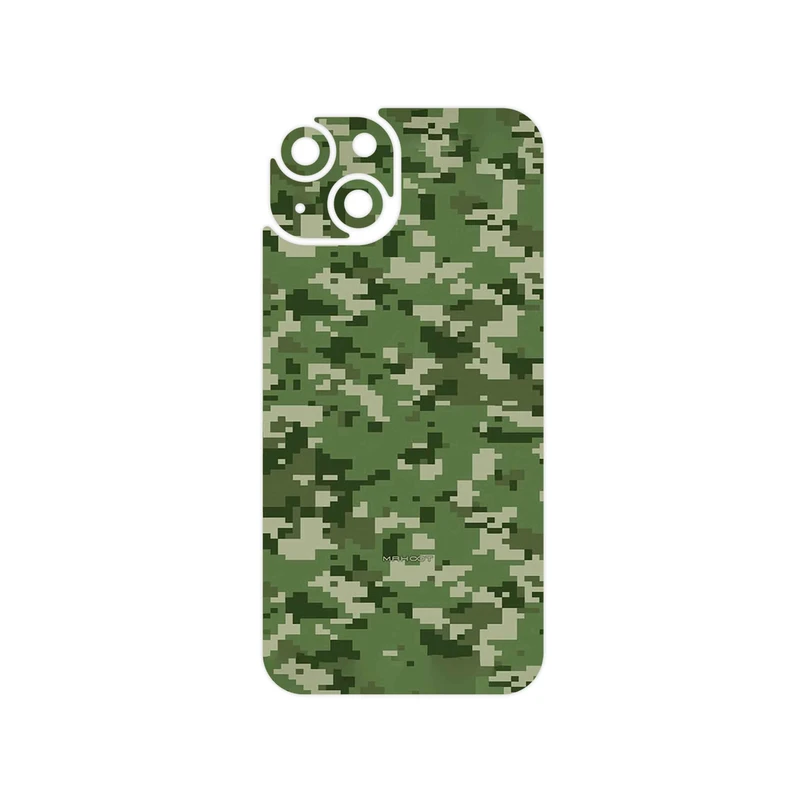 برچسب پوششی ماهوت مدل Army_Green_Pixel مناسب برای گوشی موبایل اپل iPhone 14