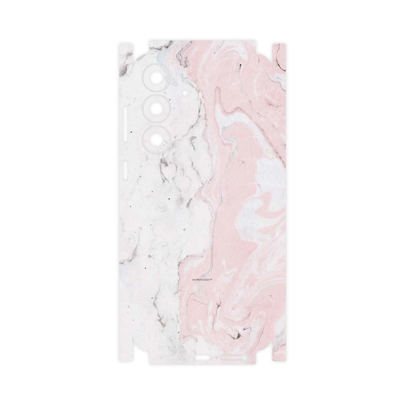 برچسب پوششی ماهوت مدل Blanco_Pink_Marble-FullSkin مناسب برای گوشی موبایل سامسونگ Galaxy S25 FE