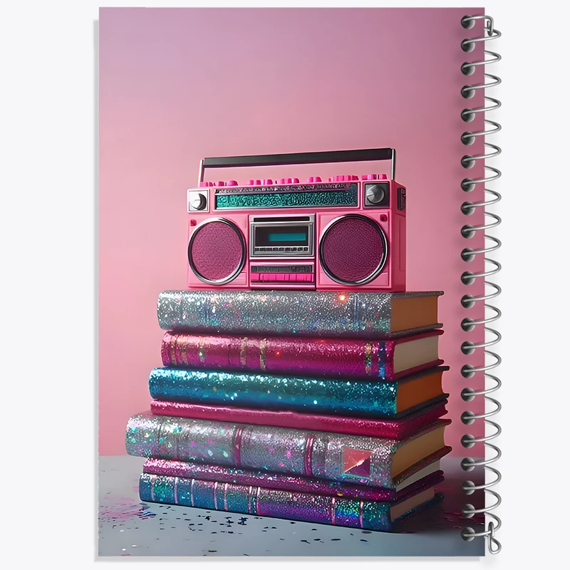 دفتر مشق 100 برگ خندالو طرح کتاب و ضبط صوت کد F11571