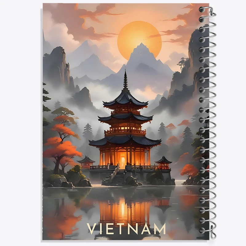 دفتر نقاشی 50 برگ خندالو طرح ویتنام کد F10443