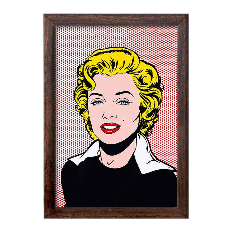 تابلو خندالو طرح مرلین مونرو Marilyn Monroe  کد 3976