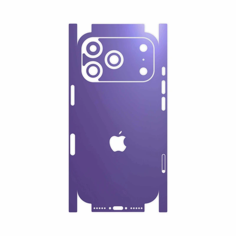برچسب پوششی ماهوت مدل Matte-BlueBerry-FullSkin مناسب برای گوشی موبایل اپل iPhone 17 Pro