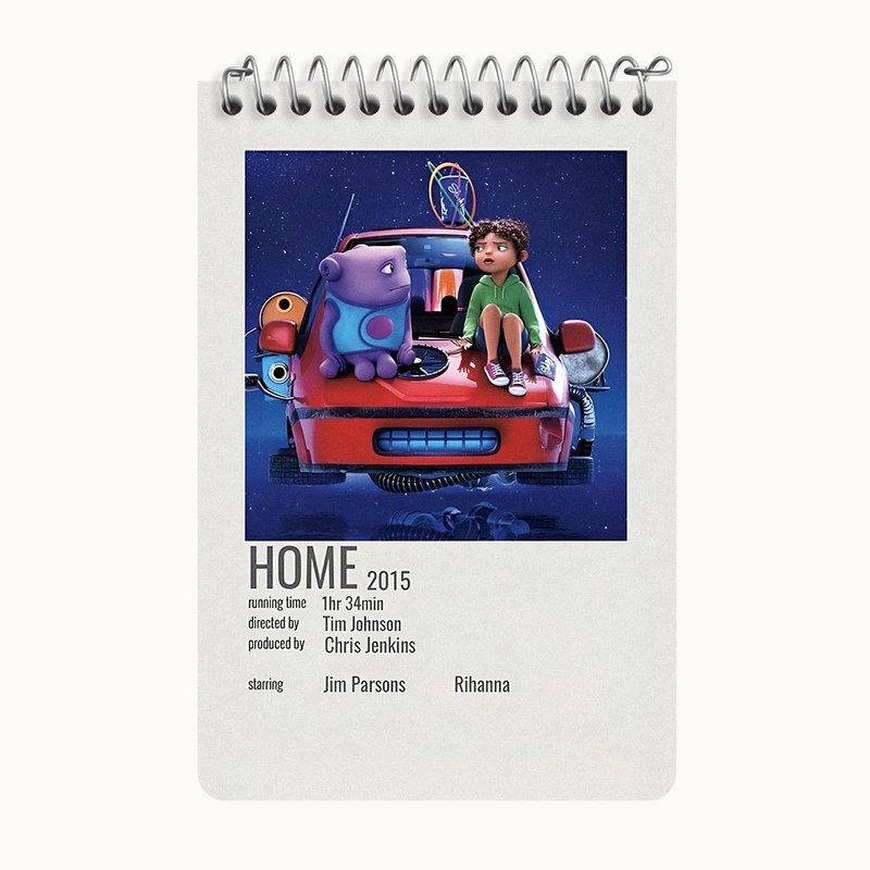 دفتر یادداشت 50 برگ خندالو طرح خانه (Home) کد F13218