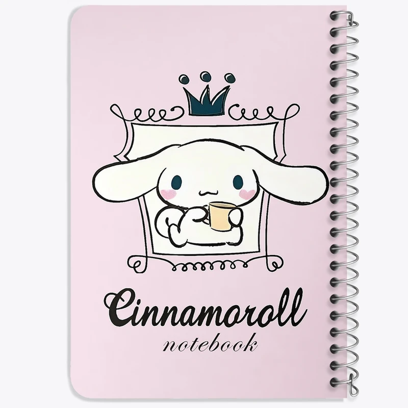 دفتر یادداشت 50 برگ خندالو طرح سینامورول (Cinnamoroll) کد 37962