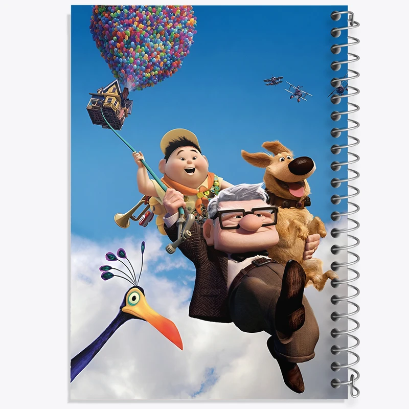 دفتر مشق 100 برگ خندالو طرح آپ (Up) کد N7473