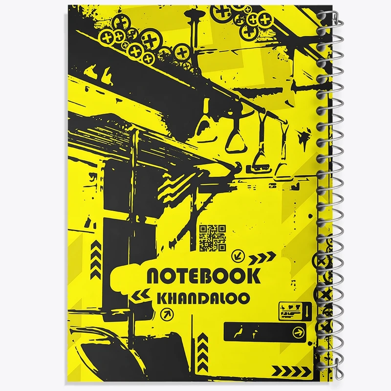 دفتر طراحی 50 برگ خندالو طرح مدرن کد N7593