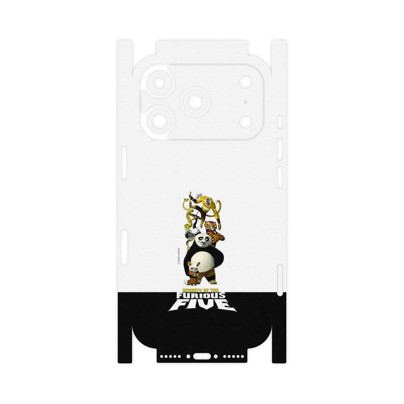 برچسب پوششی ماهوت مدل Kung Fu Panda-FullSkin مناسب برای گوشی موبایل اپل iPhone 17 Pro