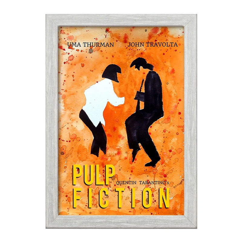 تابلو خندالو طرح پالپ فیکشن (Pulp Fiction) کد F11359