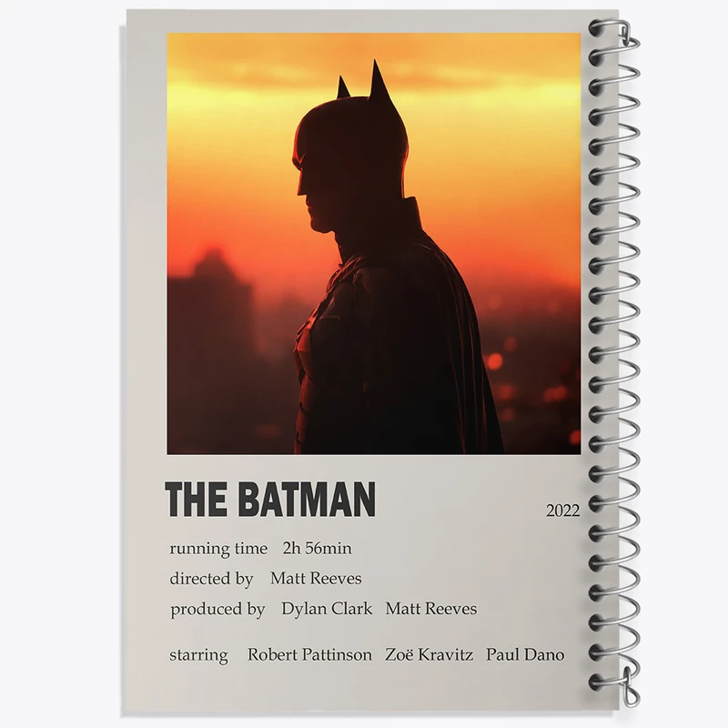 دفتر مشق 50 برگ خندالو طرح بتمن (Batman) کد F13417