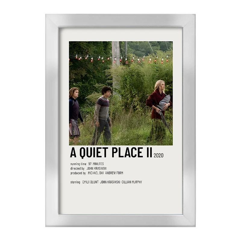 تابلو خندالو طرح یک مکان ساکت (A Quiet Place) کد F13117