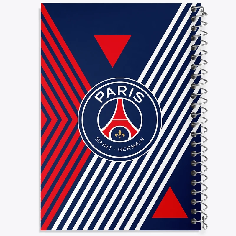 دفتر طراحی 50 برگ خندالو طرح پاری سن ژرمن (Paris Saint Germain) کد N9359