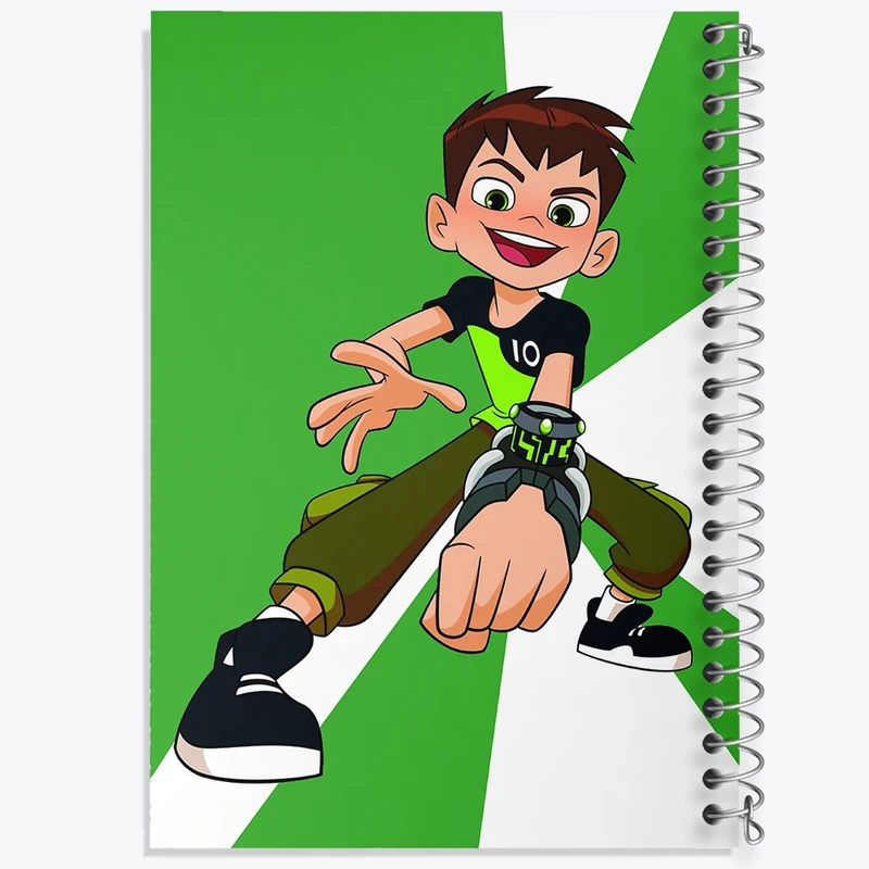 دفتر طراحی 50 برگ خندالو طرح بن تن Ben 10  کد 3359