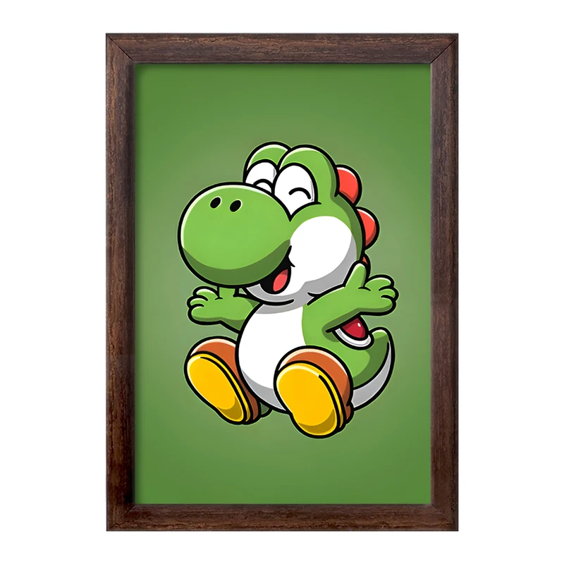 تابلو خندالو طرح یوشی سوپر ماریو (Super Mario) کد F9426