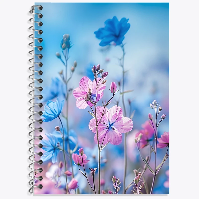 دفتر نت موسیقی 50 برگ خندالو طرح گل کد N6043