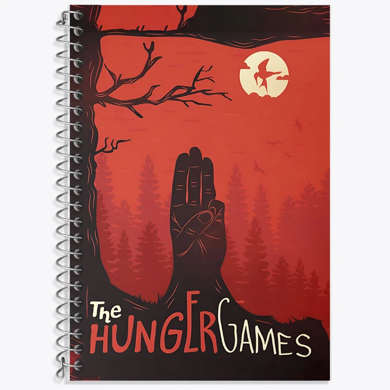 دفتر نت موسیقی 50 برگ خندالو طرح بازی‌های گرسنگی (The Hunger Games) کد F8658