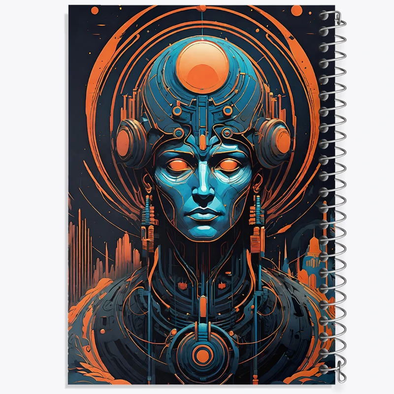 دفتر مشق 50 برگ خندالو طرح آدم فضایی کد F4662