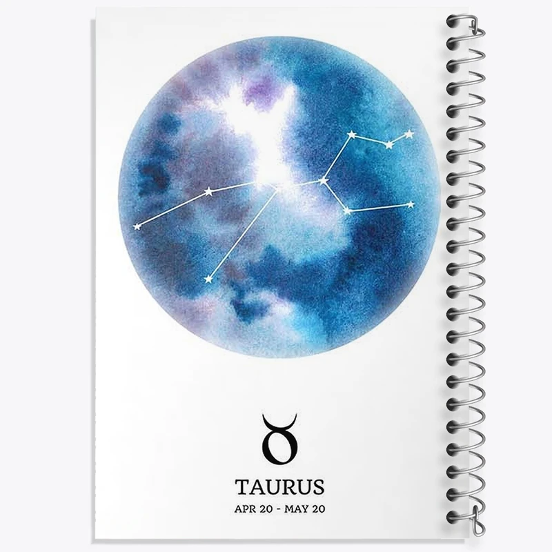 دفتر شطرنجی 50 برگ خندالو طرح ماه تولد اردیبهشت کد F11397