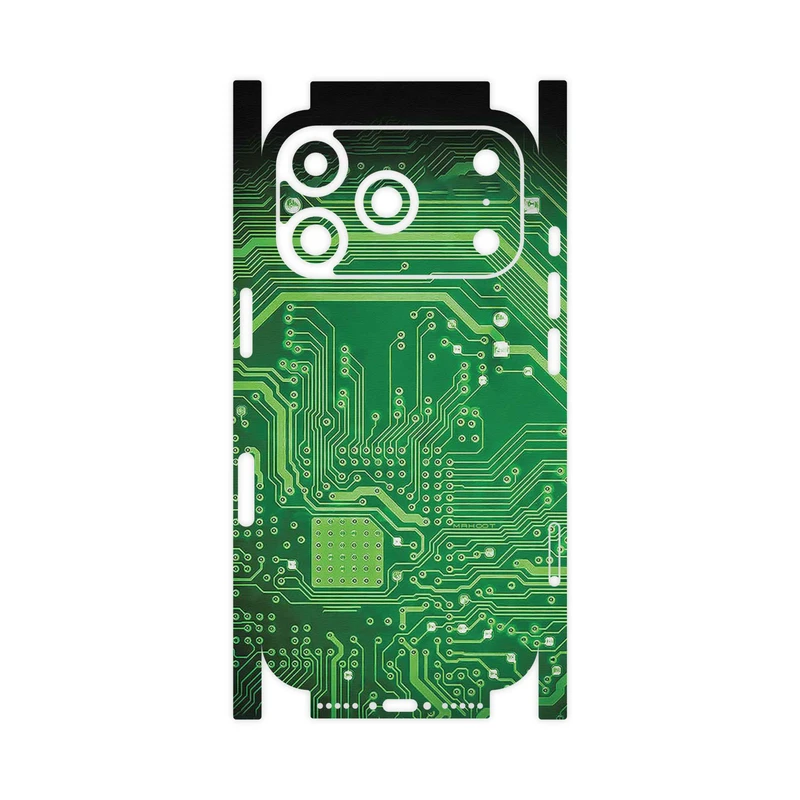 برچسب پوششی ماهوت مدل Green_Printed_Circuit_Board-FullSkin مناسب برای گوشی موبایل اپل iPhone 17 Pro