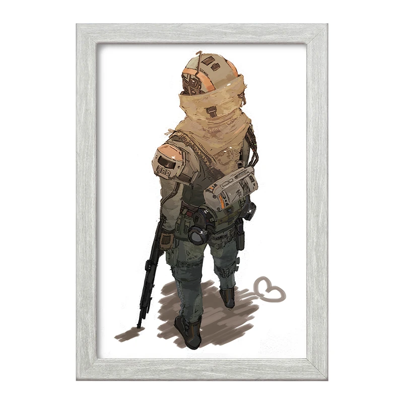 تابلو خندالو طرح بازی تایتان فال (Titanfall) کد 32629