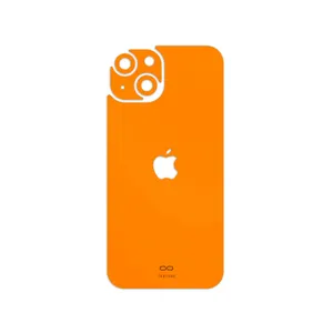 MAHOOT Matte-Orange Cover Sticker for Apple iPhone 14
