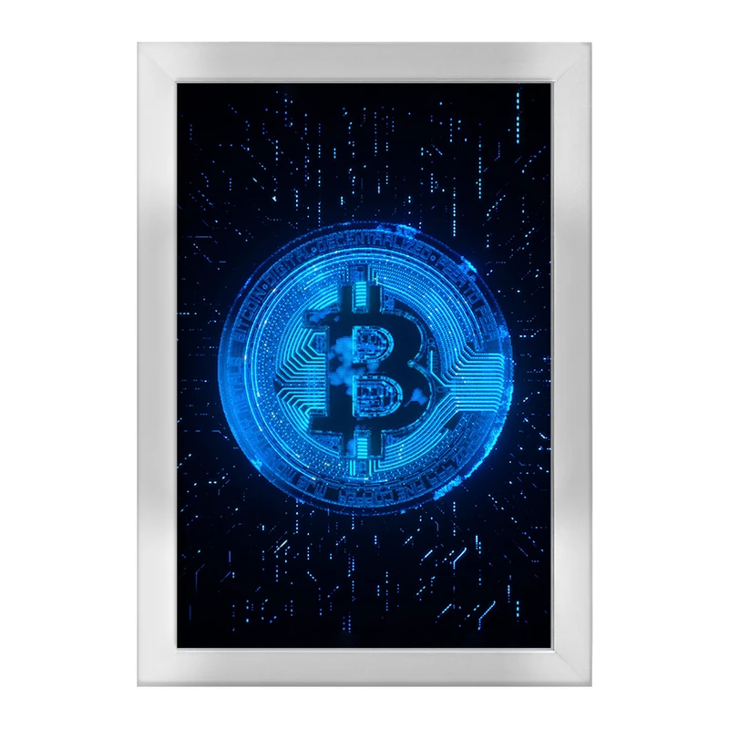 تابلو خندالو طرح بیت کوین (Bitcoin) کد F910