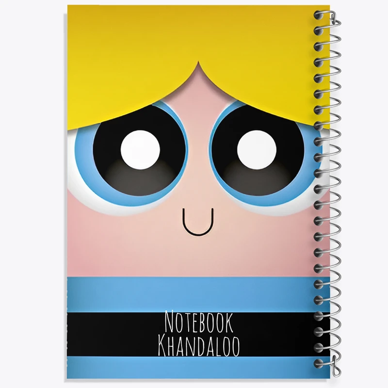 دفتر نقاشی 50 برگ خندالو طرح پاورپاف گرلز (The Powerpuff Girls) کد N7216