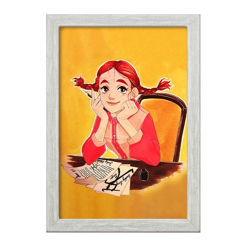 تابلو خندالو طرح جودی آبوت Judy Abbott کد 31139