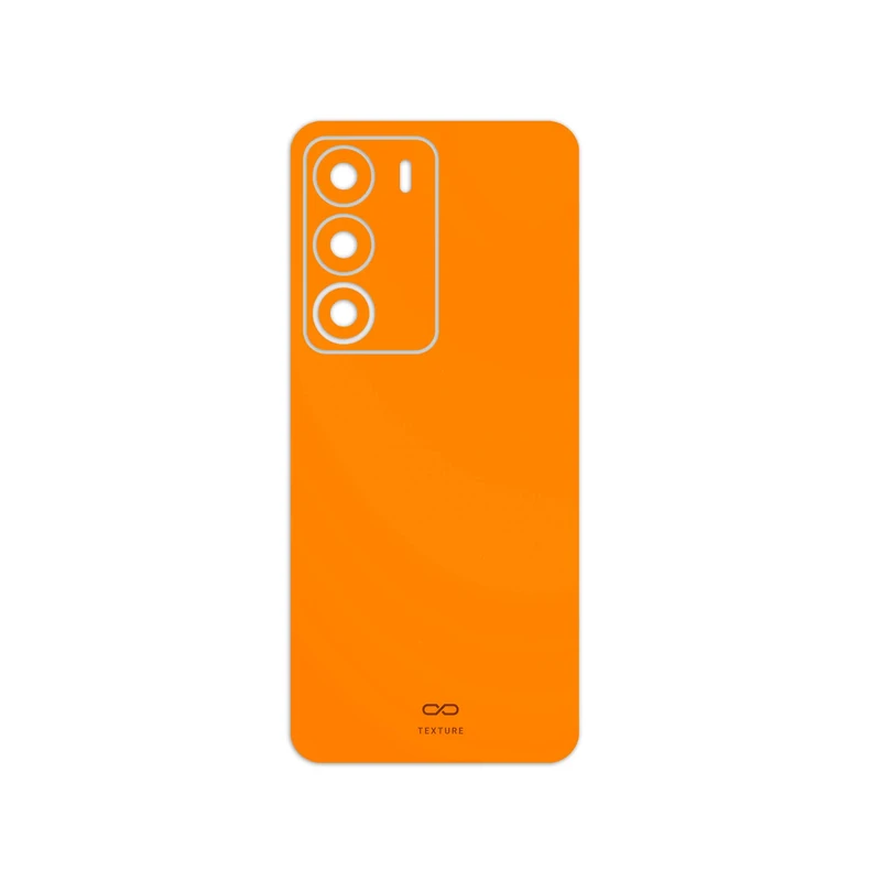 برچسب پوششی ماهوت مدل Matte-Orange مناسب برای گوشی موبایل ریلمی C71