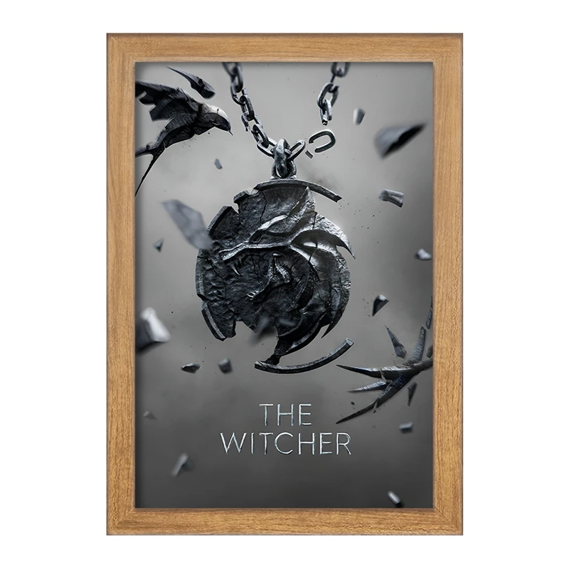 تابلو خندالو طرح ویچر (The Witcher) کد F13616