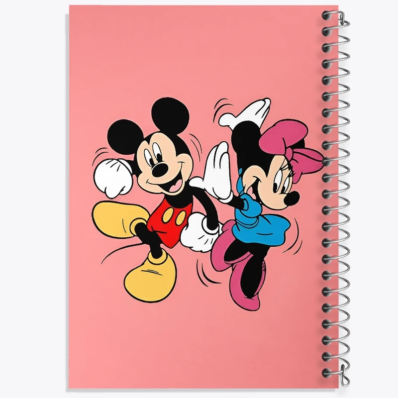 دفتر شطرنجی 50 برگ خندالو طرح میکی موس کد F8610