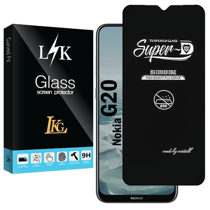 محافظ صفحه نمایش ال کا جی مدل SupD-LK مناسب برای گوشی موبایل نوکیا G20