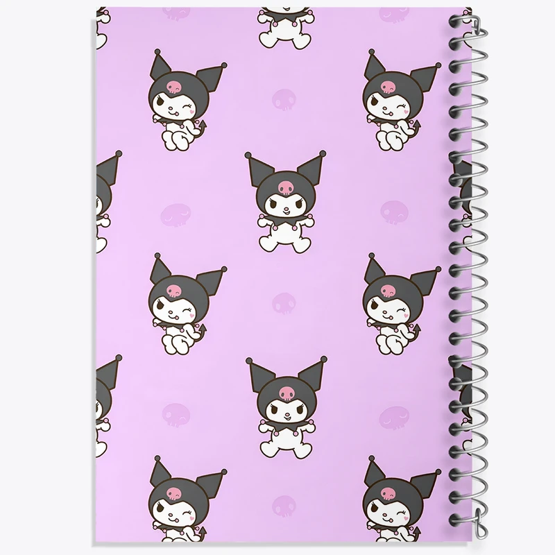 دفتر مشق 50 برگ خندالو طرح کرومی (Kuromi) کد N9065