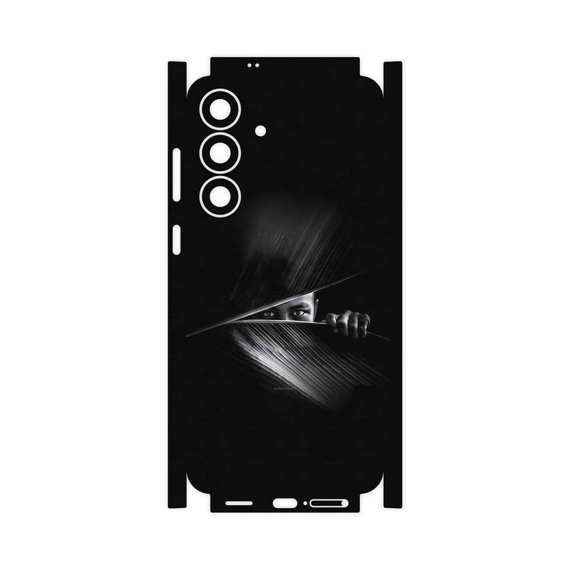 برچسب پوششی ماهوت مدل Black Portrait-FullSkin مناسب برای گوشی موبایل سامسونگ Galaxy S25 FE