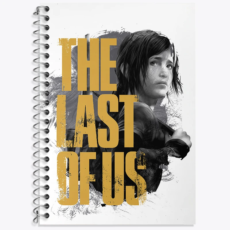 دفتر زبان 50 برگ خندالو طرح (The Last Of Us) آخرین بازمانده از ما کد N9341