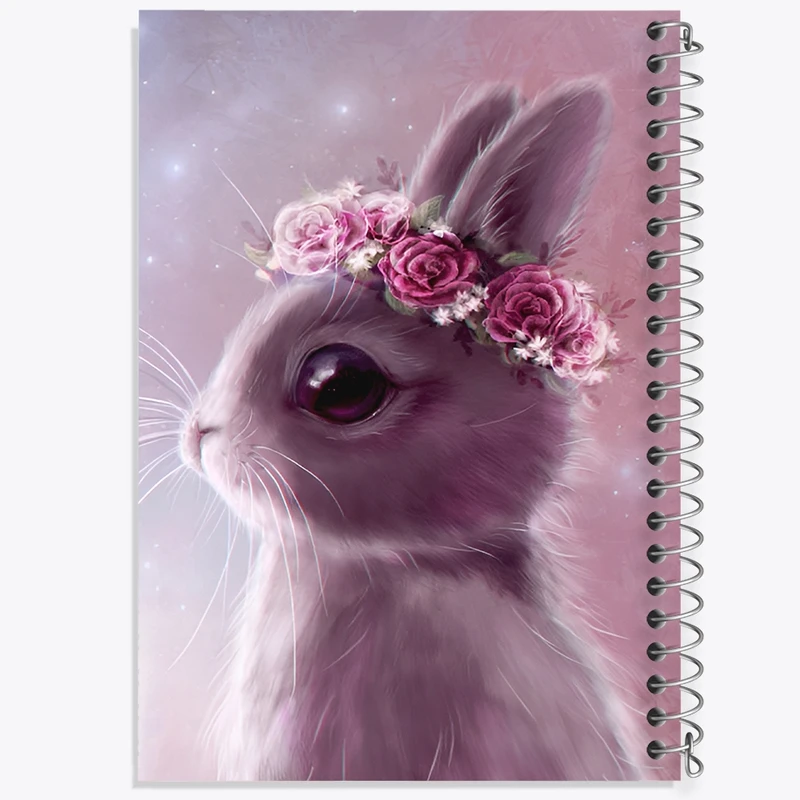 دفتر لیست خرید 50 برگ خندالو طرح خرگوش کیوت کد N8045