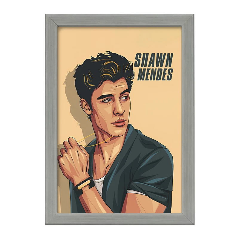 تابلو خندالو طرح شاون مندز (Shawn Mendes) کد F10227