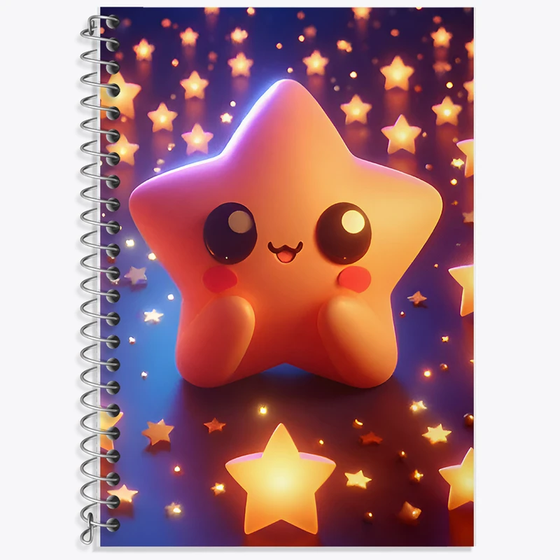 دفتر نت موسیقی 50 برگ خندالو طرح ستاره  کد F9581