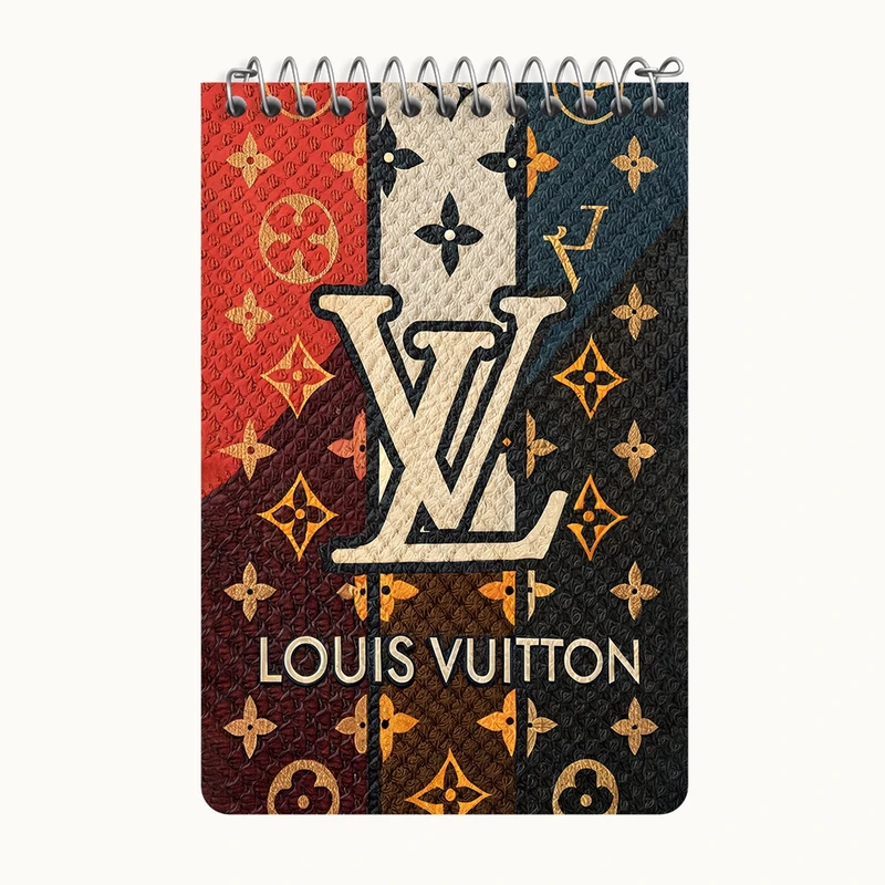 دفتر یادداشت 50 برگ خندالو طرح لویی ویتون (Louis Vuitton) کد F10650