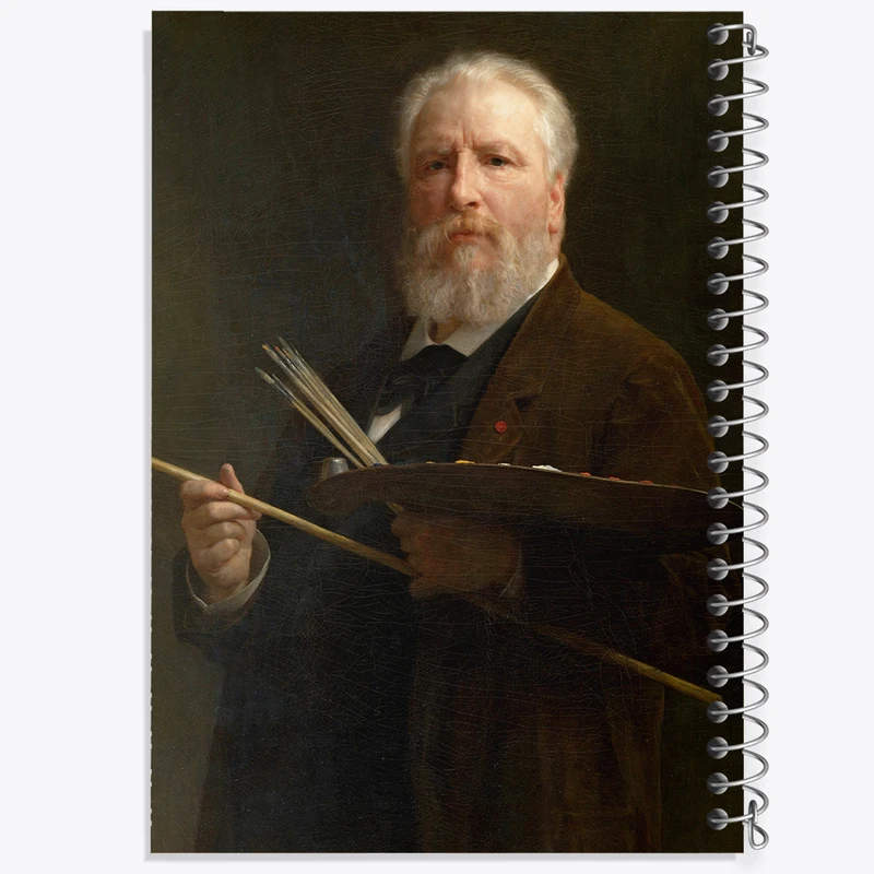 دفتر نقاشی 50 برگ خندالو طرح سلف پرتره ویلیام بوگرو کد F12499