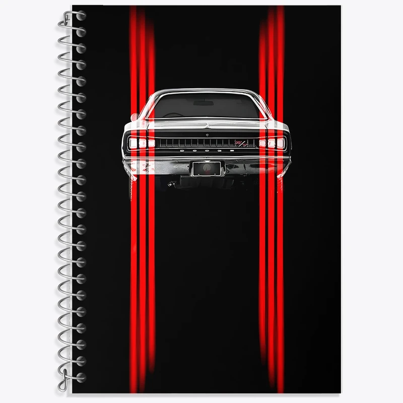 دفتر لغت 50 برگ خندالو طرح ماشین کلاسیک کد F10437