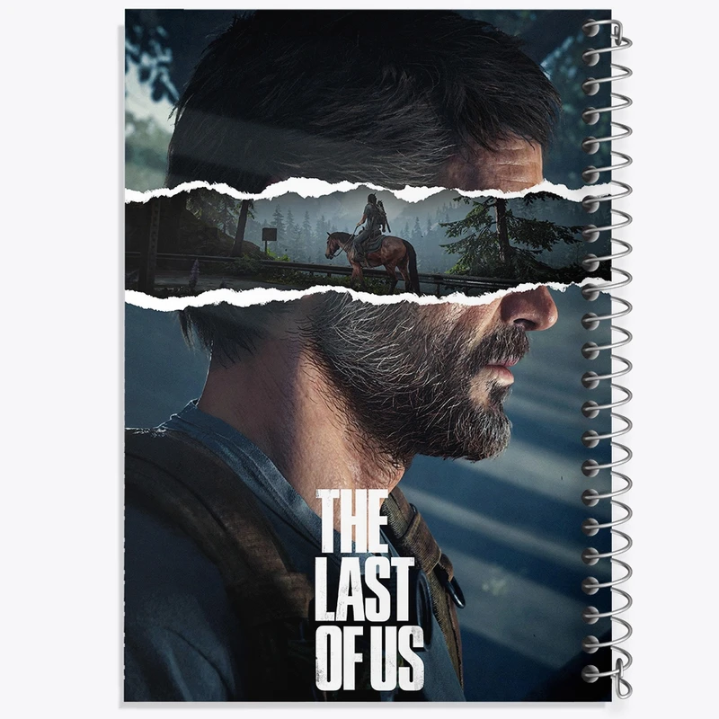 دفتر طراحی 50 برگ خندالو طرح لست آف آس (The Last Of Us) کد F13601
