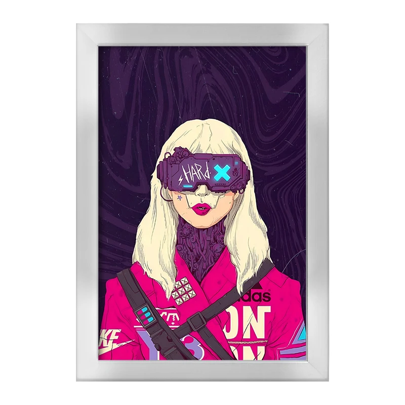 تابلو خندالو طرح دخترانه کد F4779