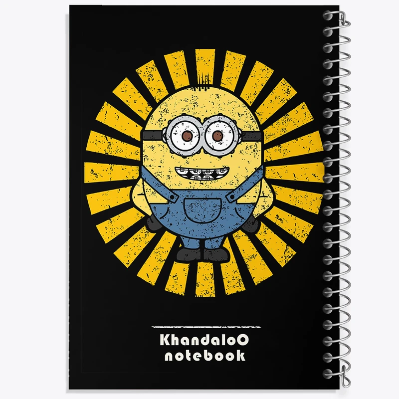دفتر نقاشی 50 برگ خندالو طرح مینیون ها (Minions) کد N9460