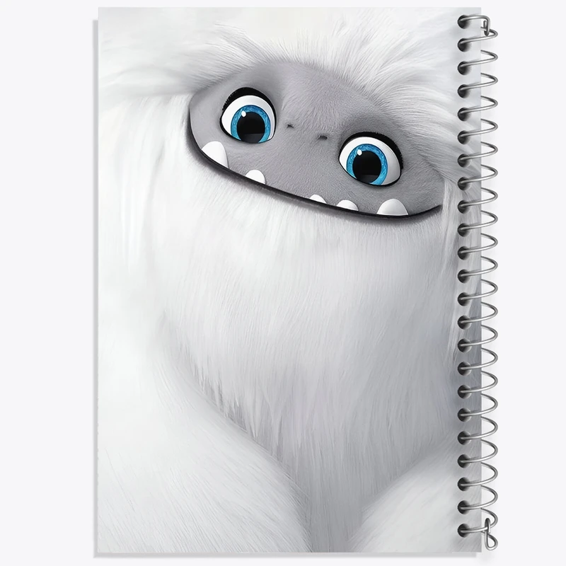 دفتر طراحی 50 برگ خندالو طرح پاگنده (Bigfoot) کد N2515