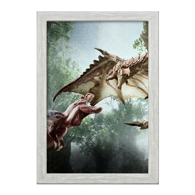 تابلو خندالو طرح بازی شکارچی هیولا (Monster Hunter) کد 33204