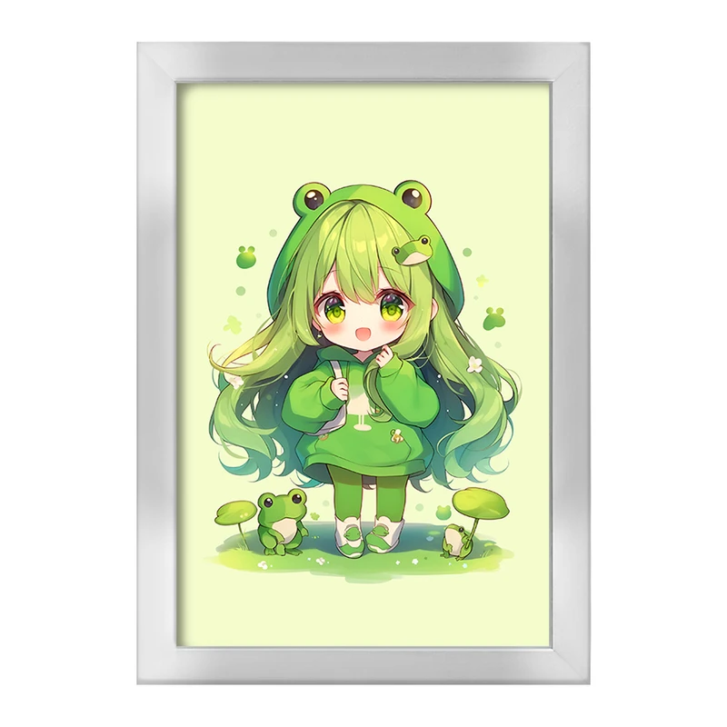 تابلو خندالو طرح دخترانه کیوت کد F5411