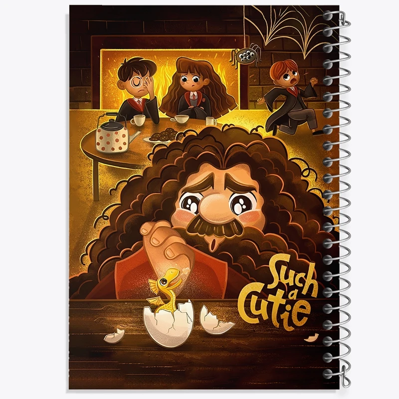 دفتر شطرنجی 50 برگ خندالو طرح هری پاتر (Harry Potter) کد F12820